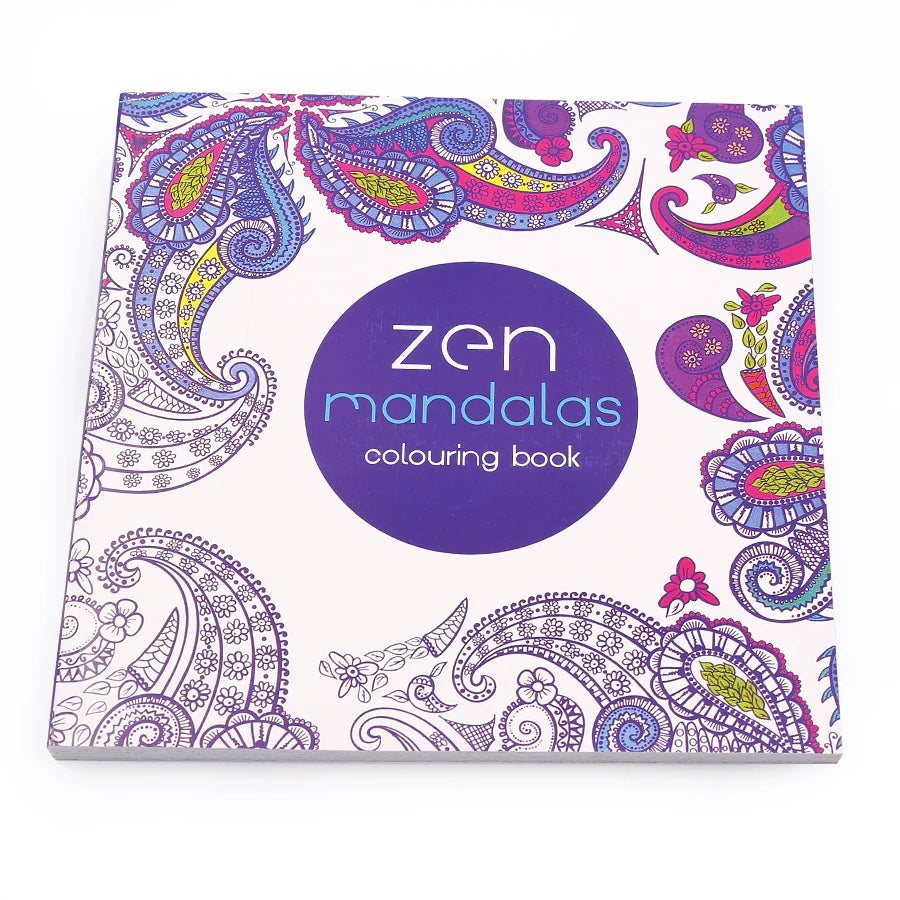 128 page Mandala Coloring Books For Adults Kids Children Graffiti Painting drawing colouring book art coloring book mandalas