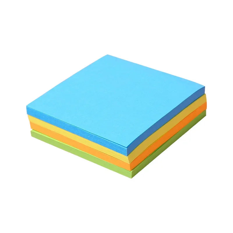 400pcs Sticky Notes Drawing Boys and Girls Colourful Sticky Note Book Highly Adhesive 8 Colours Creative Student Supplies